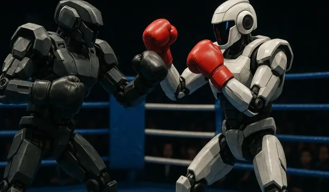 Dünya Tarihinde Bir İlk: İnsansı Robotlar Ringte Kapıştı
