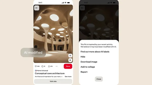 Pinterest Ai Modified Tag